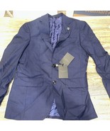 Ted Baker London Endurance Blazer Men&#39;s 36  100% Wool Trevi Slim Fit Jac... - $338.76 CAD