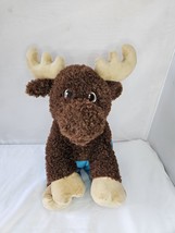 2020 Build a Bear Workshop 13in Plush Brown Moose with Sound BABW - £15.74 GBP