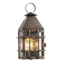 Irvins Country Tinware Barn Outdoor Wall Light in Solid Antique Copper -... - £259.25 GBP