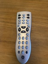 GE Universal Remote Control 4 Audio / Video Devices General Electric Sil... - £6.22 GBP