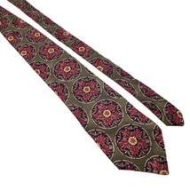 Oscar De La Renta Mens Necktie Designer Floral Accessory Office Work Dad Gift - £13.06 GBP