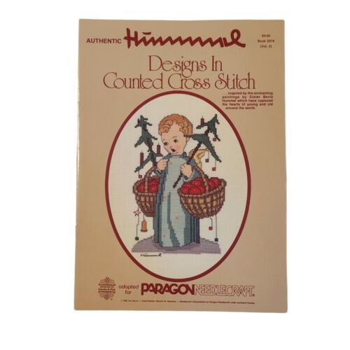VTG HUMMEL CHRISTMAS Designs Cross Stitch Pattern Book 9 Design Gloria & Pat NOS - $9.99