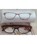 Ultra-Thin Aspheric Lenses ~ Tortoise +3.00 Plastic Reading Glasses w/Ca... - $42.08 CAD