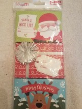 3 Pack Gift Card Holders Christmas - £8.48 GBP