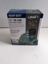 Orbit 57280 3/4-Inch FPT Heavy-Duty In-line Sprinkler Valve  - £10.27 GBP