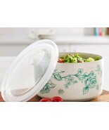 Pioneer Woman ~ Stoneware ~ 1.82 Quart ~ Food Storage Container ~ AGATHA... - €42,68 EUR