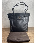 Kate Spade Hampton Road Davis Tote Bag Purse Black Leather Turnlock KG JD - $912.78 MXN