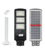 Outdoor Commercial 90W LED Solar Street Light Dusk to Dawn PIR Sensor Re... - £46.12 GBP