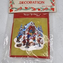 Vintage Hobby Lobby Christmas Decoration Mini Bag Ornament Snow White NOS - £8.00 GBP