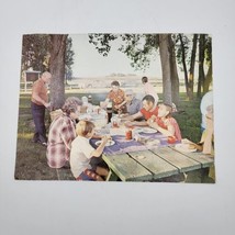 Labor Day Picnic - Print 13.75&quot; x 10.5&quot; Vintage SP 81-1  1950&#39;s - 1960&#39;s Family - $12.95