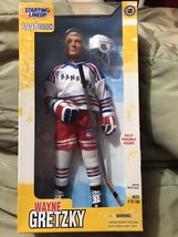 Starting Lineup Nhl 1998 &quot; Wayne Gretzky&quot; 12 Inch Fully Posable Figure - £24.11 GBP