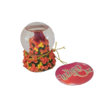 Westland Wizard Of Oz Mini Snowglobe Ruby Slippers On Poppies  - $19.59