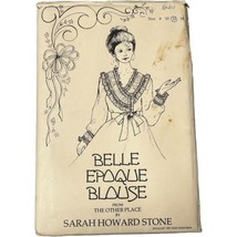Vintage Belle Epoque Blouse Sewing Pattern Sarah Howard Stone Uncut Women&#39;s 12 - £10.95 GBP