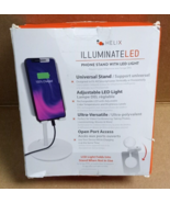 Helix IlluminateLED Phone stand With LED Light Open Port Access Universa... - £7.85 GBP