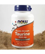 NOW Taurine Double Strength 1000 mg x 100 vegetable capsules - €25,06 EUR