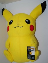 TOY FACTORY Pikachu 18&quot; Inch Plush Pokemon Toy Official Nintendo 2015 New! - $80.00