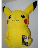 TOY FACTORY Pikachu 18&quot; Inch Plush Pokemon Toy Official Nintendo 2015 New! - $109.36 CAD