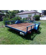 2008 ProLine Custom Flatbed  Utility Trailer 8&#39;x12&#39; used - €1.443,28 EUR