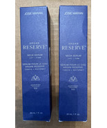 Josie Maran Argan Reserve Neck Serum Lift + Firm 1 fl oz / 30 ml TWO BOT... - £41.09 GBP