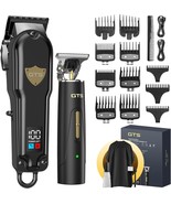 GTS Professional Men&#39;s Hair Clipper + Beard Trimmer Set Rechargable - $564.51 MXN