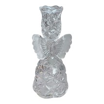 Vintage Hofbauer? West Germany Lead Crystal Etched Butterfly Candlestick... - $14.84