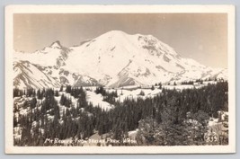 Postcard RPPC Mt. Rainier From Yakima Park Washington Ellis Photo - $7.61