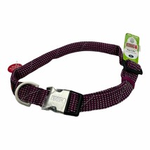 Kong Reflective Rope Collar Pink Neck Size 24-30&quot; X-LARGE - £13.47 GBP