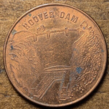 Arizona Nevada Lookout Hoover Dam AZ NV Pictorial Coin Token - $6.79