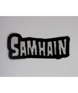 SAMHAIN Patch Small Iron/sew on Embroidered Misfits Danzig Simple Logo - £5.01 GBP