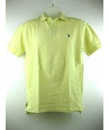 Mens Vintage Polo Ralph Lauren Shirt Size Small Yellow - £18.99 GBP