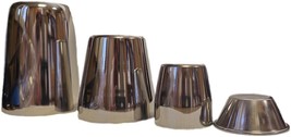Stainless Steel Cupset Glass Slumping Molds Glass Fusing Kiln Mold 4 Pack - $1,556.22 MXN