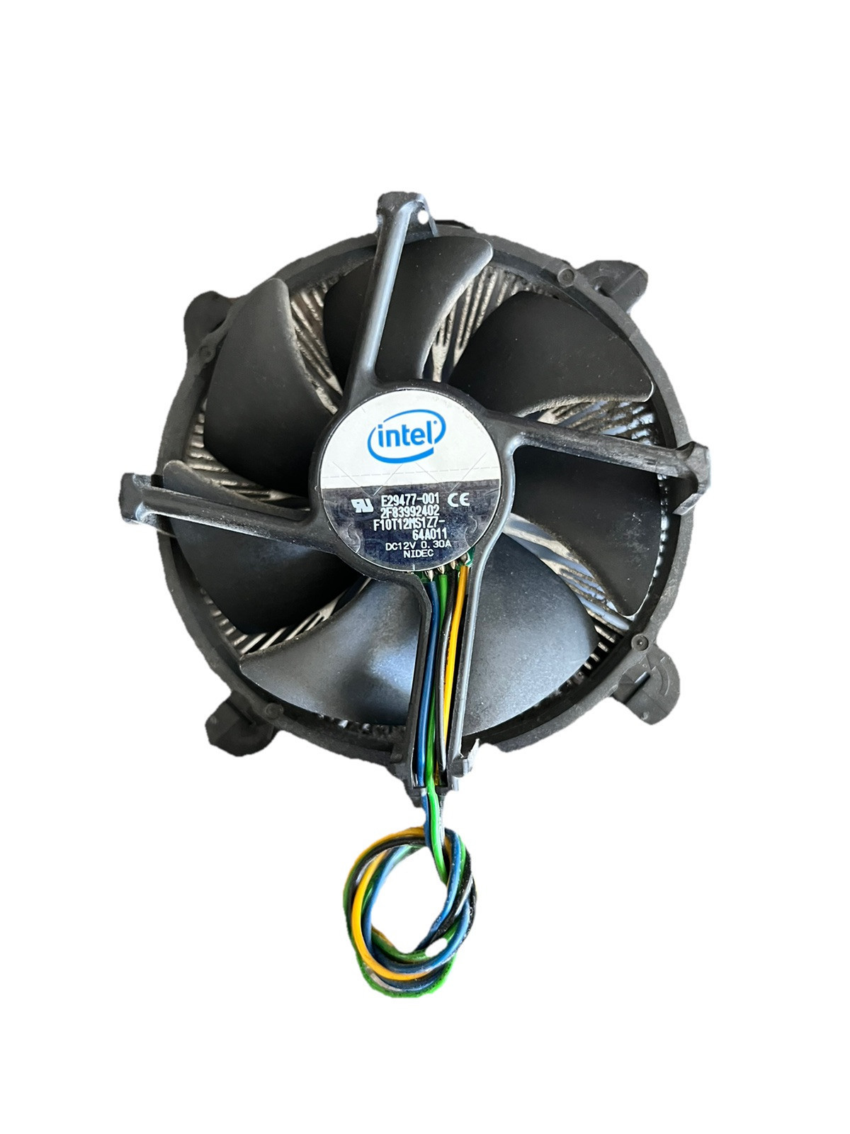 Intel E29477 LGA 1366 CPU Cooler Cooling Fan Copper Core Heat Sink. - $11.64