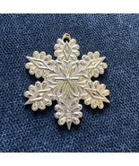 Lenox Silver Snowflake Christmas Ornament No Box - €16,23 EUR