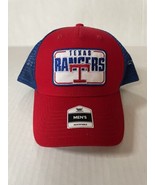 Texas Rangers MLB Fanatics Cooperstown Collection Mesh Snapback Hat Red ... - £13.51 GBP
