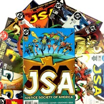 JSA 10 Comic Book Lot DC 1 2 5 6 9 14 19 24 25 27 Black Adam Hawkman Stargirl - $29.65