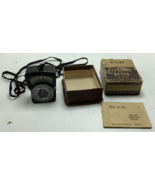 MONTGOMERY WARD WARDS EXPOSURE METER 60-8720 ORIGINAL BOX, MANUAL - $5.89