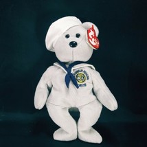 Ty Ronnie Ronald Regan CVN76 DOB Feb. 6 2003 Sailor Bear Retired Plush W... - £9.33 GBP