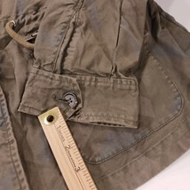 Tommy RN#77806 Women's Green Front Zipper & Buttons Jacket Pockets Size XL image 4