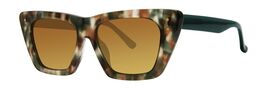 Kensie Just-Enough Sunglasses Sun Glasses Camo Tortoise Authentic New 54... - $106.92