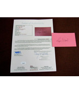ROGER MARIS 1961 WSC NEW YORK YANKEES SIGNED AUTO VTG INDEX CARD JSA LOA... - €687,78 EUR