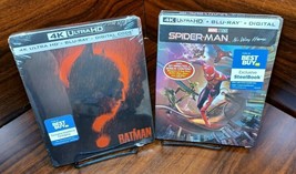 The Batman + Spider-Man No Way Home (4K+Blu-ray)Steelbooks-NEW-Free S&amp;H! - £114.02 GBP