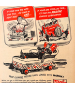 1948 Texaco Gas &amp; Oil Advertisement Marfak Chassis Lubrication Automotiv... - $29.99