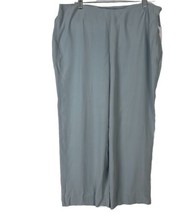 Eileen Fisher Womens Light Blue Straight Leg High Waist Side Zipper Pant... - $22.06