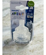 Philips Avent Anti Colic Slow Flow Nipples 1m+ New in package 2 in pack - $361.01 MXN