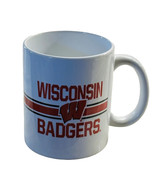 Wisconsin Badgers Ceramic Coffee Mug:11oz-Genuine College Product. - £23.26 GBP
