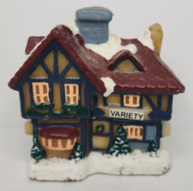 Vintage Christmas Store House Candle 3.75&quot; SKU H188 - £15.74 GBP