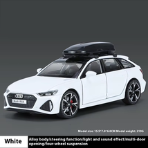 1:32 Audi RS6 Quattro Station Wagon Metal Alloy Car Diecast Toys #white - $28.99