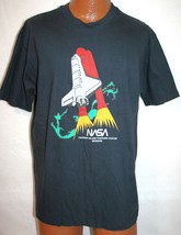 Vintage Nasa Cooper&#39;s Island Tracking Station Bermuda T-SHIRT Xl Space Shuttle - £36.96 GBP