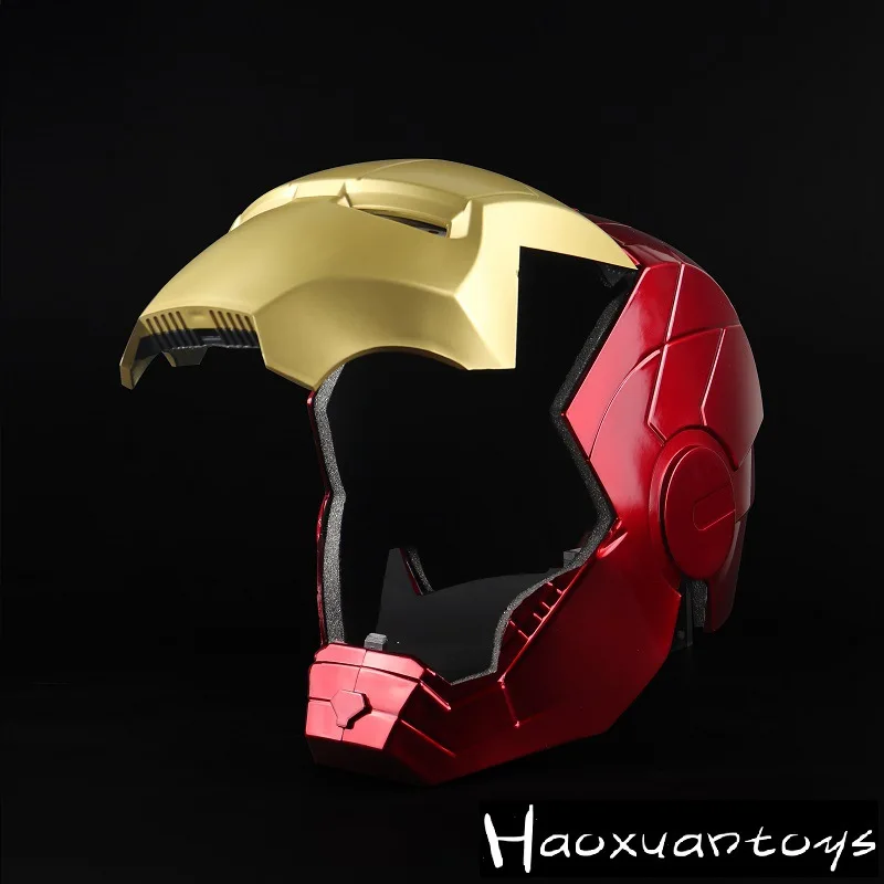 Marvel the avengers iron man helmet figure led 1 1 mask model toys thumb200