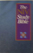 Holy Bible: The Niv Study Bible By God - Hardcover - £42.83 GBP